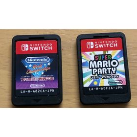 ニンテンドースイッチ(Nintendo Switch)のソフトのみ✨スーパーマリオパーティ＆ファミコン世界大会セット✨即日発送可(家庭用ゲームソフト)