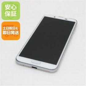 良品中古 SH-M08 AQUOS sense2 ホワイトシルバー スマホ 本体 白ロム 中古 土日祝発送OK 00000