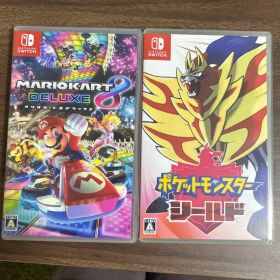 マリオカート8 デラックス & ポケットモンスター シールド ソフト2セット