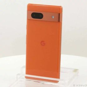 【中古】GOOGLE(グーグル) Google Pixel 7a 128GB コーラル GA04438-JP SIMフリー 【305-ud】