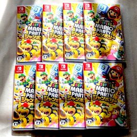 Switch スーパー マリオパーティ ジャンボリー シュリンク付き 8枚セット(家庭用ゲームソフト)