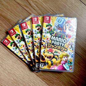 Switch スーパー マリオパーティ ジャンボリー シュリンク付き 5枚セット(家庭用ゲームソフト)