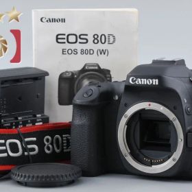 【中古】Canon キヤノン EOS 80D デジタル一眼レフカメラ