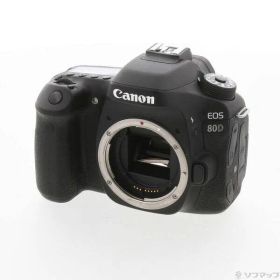 ソフマップ 〔中古品〕 EOS 80D ボディ ブラック【295】