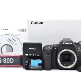★極上美品★《ショット数12,031回 》Canon キヤノン EOS 80D デジタル一眼 ボディ★ YMA9760＃48