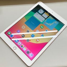 【送料無料/中古良品】iPad 第6世代 Wi-Fiモデル 32GB ゴールド 2018年 MRJN2J/A iPad6【一丁目店】