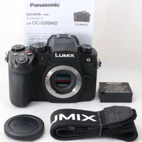 ☆新品級・ショット数221☆ パナソニック Panasonic ルミックス G99 II ミラーレス一眼カメラ LIMIX G99M2 ボディ ブラック DC-G99M2 #4923