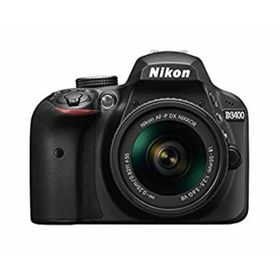 Nikon デジタル一眼レフカメラ D3400 AF-P 18-55 VR レンズキット ブラック D3400LKBK(デジタル一眼)