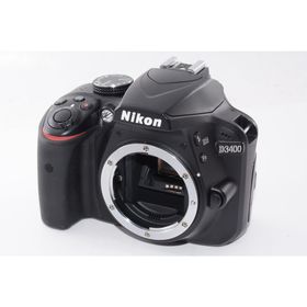 【外観特上級】Nikon デジタル一眼レフカメラ D3400 ボディー ブラック D3400BK(デジタル一眼)
