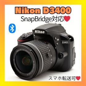 ニコン(Nikon)の❤️初心者におすすめ❤️Nikon D3400❤️SnapBridge対応❤️(デジタル一眼)