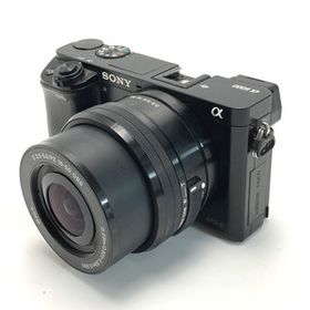 ☆☆ SONY ソニー ミラーレス一眼カメラ α6000 パワーズームレンズキット ILCE-6000L ブラック やや傷や汚れあり