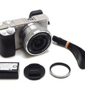 1円★ハローカメラ★ 1074 ソニー SONY α6000 ILCE-6000L パワーズームレンズキット 約2430万画素 動作品 現状 即決あり
