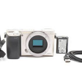 ソニー SONY α6000 ILCE-6000 シルバー ボディ #22078T