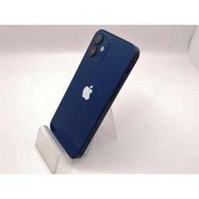 【中古】Apple SoftBank 【SIMロック解除済み】 iPhone 12 mini 64GB ブルー MGAP3J/A【戸塚】保証期間１ヶ月【ランクC】