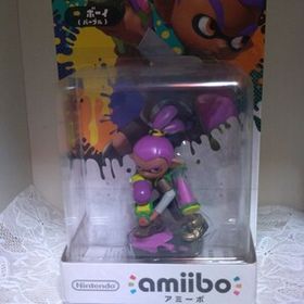 amiibo ボーイ パープル スプラトゥーンシリーズ