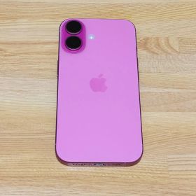 Apple iPhone 16 ピンク 本体 美品 バッテリー100％
