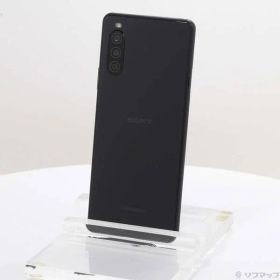ソフマップ 〔中古品〕 Xperia 10 II 64GB ブラック SO-41A docomoロック解除SIMフリー【368】