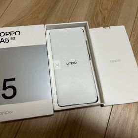 動作確認済ほぼ未使用品OPPO A5 5G グリーン128GB OPG06
