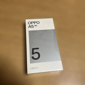 OPPO A5 5G 本体 128GB 4GB メモリ ホワイト おまけケース付