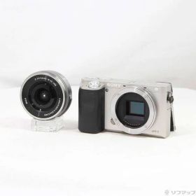 ソフマップ 〔中古品〕 α6000 パワーズームレンズキット シルバー ILCE-6000L【196】