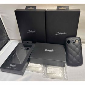 バルミューダ(BALMUDA)の【美品】バルミューダフォンと未使用充電器2つ、新品ケース3つとおまけケース(スマートフォン本体)