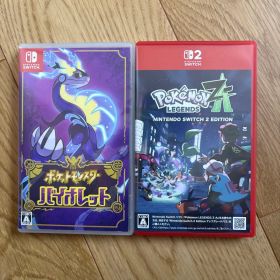 ポケットモンスター バイオレット & Pokémon ZA のソフトとケース