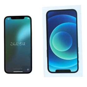 Apple iPhone 12 128GB ブルー 本体 カバー・フィルム・箱付