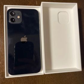 Apple iPhone 12 ブラック 本体 箱付き