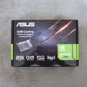 エイスース(ASUS)のGT730-SL-2GD5-BRK（新品）(PCパーツ)