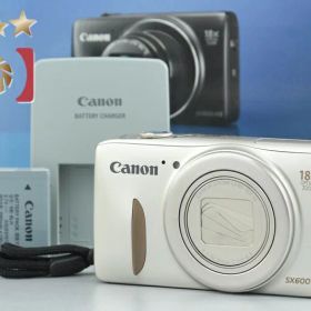 【中古】Canon キヤノン PowerShot SX600 HS ゴールド コンパクトデジタルカメラ 元箱付き