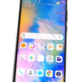 HUAWEI P20 SIMフリー ブラック EML-L29 画面割れ ジャンク