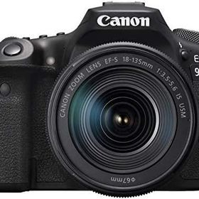 【中古】 Canon デジタル一眼レフカメラ EOS 90D EF-S18-135 IS USM レンズキット EOS90D18135ISUSMLK 当店保証30日間 人気 ミラーレス 一眼レフ 交換レンズ カメラ