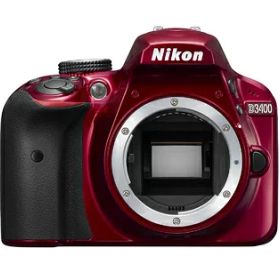 【中古】 Nikon デジタル一眼レフカメラ D3400 ボディー レッド D3400RD