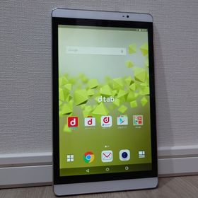 ファーウェイ(HUAWEI)の【タブレット】Huawei dtab Compact d-02H Silver(タブレット)