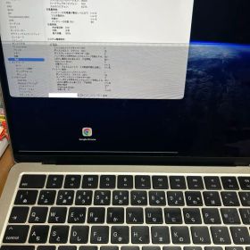 Macbook Air M2 2022画面線・不良 箱 充電器 純正ケース付き