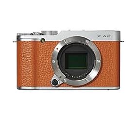 【中古】FUJIFILM ミラーレス一眼 X-A2ボディ ブラウン X-A2BW