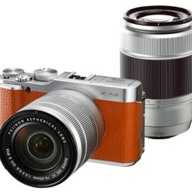 【中古】【1ヶ月保証】 富士フイルム FUJIFILM X-A2 ダブルズームレンズキット ブラウン ミラーレス一眼