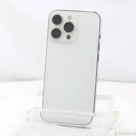 ソフマップ 〔中古品〕 iPhone13 Pro 128GB シルバー MLUF3J／A SIMフリー 〔ネットワーク利用制限▲〕【262】