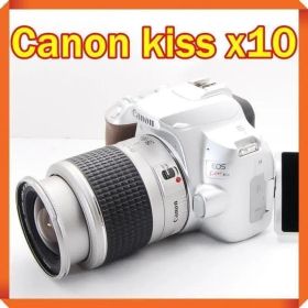 Canon EOS kiss x10 一眼レフカメラ スマホ転送 シルバーカラー