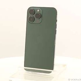 〔中古品〕 iPhone13 Pro Max 1TB アルパイングリーン MNCX3J／A SIMフリー ［6.7インチ有機EL／Apple A15／RAM:6GB／ナノSIM］〔中古品〕 iPhone13 Pro Max 1TB アルパイングリーン MNCX3J／A SIMフリー ［6.7インチ有機EL／Apple A15／RAM:6GB／ナノSIM］