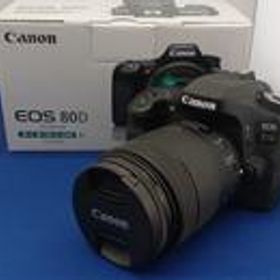 デジタル一眼 レンズキット EOS 80D (W) CANON