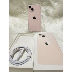 アイフォーン(iPhone)のiphone 13mini 128GBピンク国内版 SIMフリー 「美品」箱付き(スマートフォン本体)