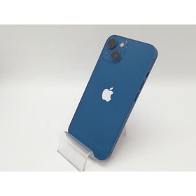 【中古】Apple 国内版 【SIMフリー】 iPhone 13 128GB ブルー MLNG3J/A【アリオ倉敷】保証期間１ヶ月【ランクC】