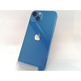 【中古】Apple docomo 【SIMフリー】 iPhone 13 128GB ブルー MLNG3J/A【津田沼】保証期間１ヶ月【ランクC】