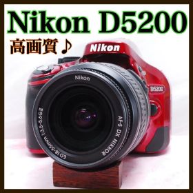 ✨初めての一眼レフ✨Nikon D5200 バリアングル液晶 すぐに使える