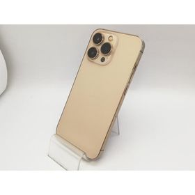 【中古】Apple au 【SIMフリー】 iPhone 13 Pro 256GB ゴールド MLUQ3J/A【アリオ倉敷】保証期間１ヶ月【ランクC】