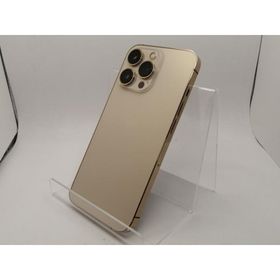 【中古】Apple au 【SIMフリー】 iPhone 13 Pro 512GB ゴールド MLUY3J/A【川崎駅前】保証期間１ヶ月【ランクB】