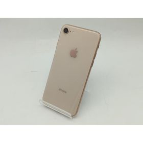 【中古】Apple SoftBank 【SIMロックあり】 iPhone 8 64GB ゴールド MQ7A2J/A【広島】保証期間１ヶ月【ランクB】