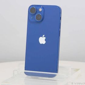 ソフマップ 〔中古品〕 iPhone13 mini 128GB ブルー MLJH3J／A SIMフリー【352】