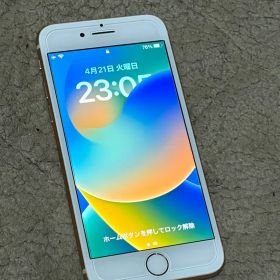 Apple iPhone 8 ホワイト iFaceケース付き